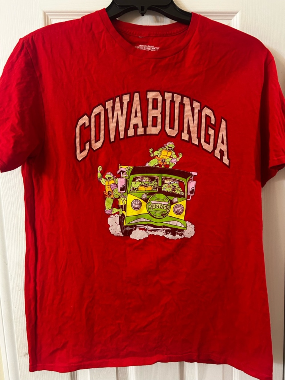 Teenage Mutant Ninja Turtles Red Logo Tee